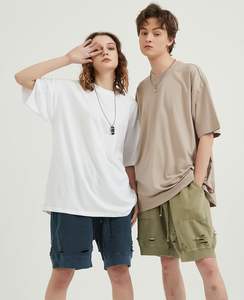 Camiseta de algodón 100% extragrande con logotipo personalizado OEM para hombre, camiseta de manga corta con estampado de alta calidad holgado - Product Image 4