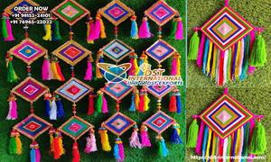 Awesome <b>Mehndi</b> Ceremony Hanging Props <b>Decoration</b> Indian Wedding Hanging Props for <b>Decoration</b> Hanging <b>Decoration</b> Colorful Kettles - Product Image 3