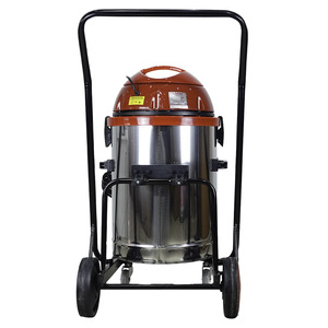 Soplador Industrial Húmedo/Seco, Cuerpo de Acero Inoxidable, Tapa Roja, con Ruedas y Asa, Rodamientos de Bolas, 2800 RPM - Product Image 2