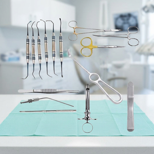 Juego de Instrumentos para Levantamiento de Seno en Implantes Dentales, Kit Quirúrgico Manual Clase II, Herramientas Recubiertas de Titanio Plateado para Cirugía General BY ZUOL. - Product Image 4
