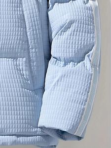 Chaqueta acolchada para hombre OEM más vendida, tela de cuero de venta directa de fábrica de alto fabricante con decoración de piel - Product Image 3