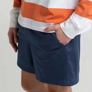 Customized Men Breathable <b>Zipper</b> <b>Shorts</b> For Fitness Bodybuilding Workout Brand Tracksuit Sport <b>Shorts</b> with distressed embroidery - Product Image 6