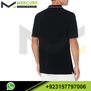 เสื้อเชิ้ตผู้ชาย - เสื้อกอล์ฟที่สะดวกสบายและระบายอากาศได้ดีสําหรับโอกาสธุรกิจและช่วงฤดูร้อน มีทุกขนาด - Product Image 3