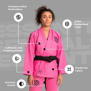 Calidad Premium personalizado BJJ Gi brasileño Jiu Jitsu Kimono suave algodón ligero tela OEM uniforme de entrenamiento - Product Image 2