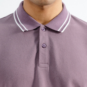 Vente en gros de t-shirts pour hommes de haute qualité, 220 g/m², mode, écologiques, manches courtes, coton et polyester, séchage rapide, respirants, décontractés - Product Image 4