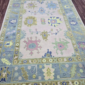 NOEUD RUG Tapis fait à la main de qualité supérieure pour le salon Grands tapis, tapis de support antidérapant pour chambre à coucher, tapis et moquettes pour la maison - Product Image 1