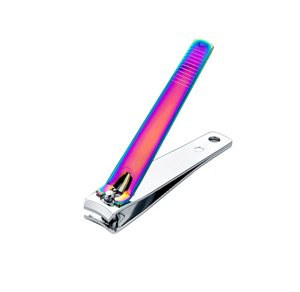 Cortaúñas profesional de acero al carbono y plata, cortador de uñas grande con lima de uñas para salones de uñas de ANAAIF - Product Image 3