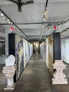 Encimeras y tocados de calidad superior de piedra caliza pulida azul francesa duradera Aplicaciones Diseño transitorio y escandinavo - Product Image 2