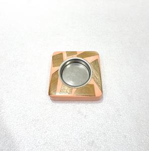 Quemador de Incienso Bakhoor de Resina Epoxi y Madera Natural Hecho a Mano, Forma Cuadrada, Estilo Moderno y Elegante, 3 Pulgadas, Estilo Árabe, Ecológico - Product Image 2