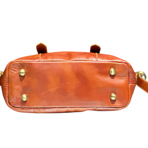 Sac fourre-tout en cuir véritable pour femme, marron, mode, bandoulière réglable, base à clous de haute qualité, luxe, été, automne - Product Image 4