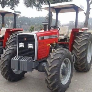 Tracteur agricole MF 385 85 HP 4WD avec moteur central et boîte de vitesses, embrayage à deux étages et direction hydrostatique, fabriqué au Pakistan - Product Image 1