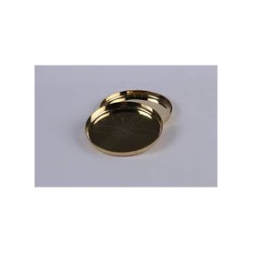 Top Quality Copper Classical Brass Elegant Coasters 4 Pic/<b>Set</b> Hammered Brass Coaster for <b>Teacup</b> for Hot Selling Product - Product Image 1