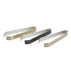 Stainless Steel Affordable Price Custom Steel Sugar Tong For Hotel And Bar Ware Accessories Cocktail Stirrer Ice Cubes Tong - Product Image 1