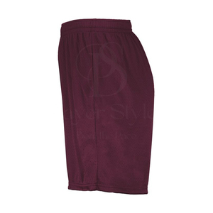 Pantalones cortos de gimnasio para hombre de algodón 100% de peso pesado al por mayor, pantalones cortos de chándal transpirables de rizo francés medio informales para teñido liso antiarrugas - Product Image 2