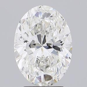 IGI taille ovale 3.26 ct diamant cultivé en laboratoire en vrac pour bague F couleur VS1 clarté diamant de laboratoire diamant écologique en vrac pour elle - Product Image 1