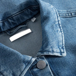 <b>Light</b> Weight Men's 100% Cotton Breathable Eco-Friendly Casual Jeans <b>Jacket</b> with Front Logo Comfortable & Easy Wear Winter <b>Jacket</b> - Product Image 3