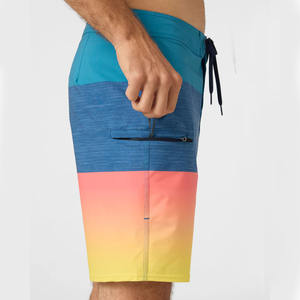 Short de plage en satin décontracté pour hommes, style formel, maillot de bain de surf d'été, service de vente en gros OEM - Product Image 4