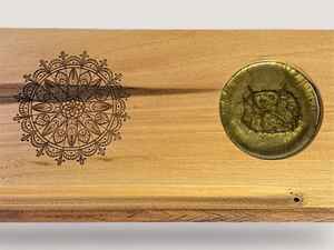 Decorative Handcrafted Durable Wooden <b>Incense</b> <b>Stick</b> <b>Holder</b> Ash Catcher Burner <b>for</b> Religious Indian <b>Incense</b> Spiritual Home Office - Product Image 5