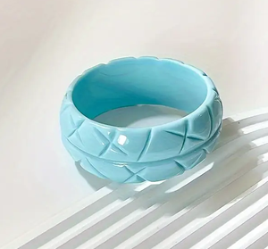 Resin <b>Bangle</b> Handmade Carved Multi-color <b>Bangle</b> Best Quality Round Shape Women & Girls for Gift and Party Wear <b>Bangle</b> for Woman - Product Image 2