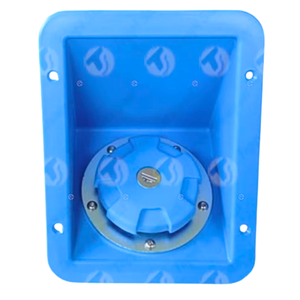 Carcasa del depósito de combustible del grupo electrógeno diésel azul con relleno de cubierta y nicho para el depósito de combustible |   Venta al por Mayor Industrial |   Código HS 85030091 - Product Image 1