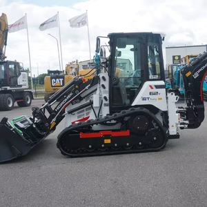 Nouvelle chargeuse-pelleteuse Hidromek HMK 62T équipée d'un moteur kubota 64 cv et d'une cabine fermée avec chauffage et climatisation - Product Image 2