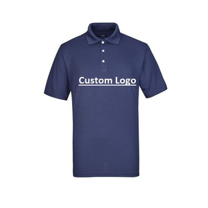 Chemises de golf unies 80% coton 20% polyester vierges de sublimation Polo de golf avec logo personnalisé pour femmes Polo promotionnel de BD - Product Image 4