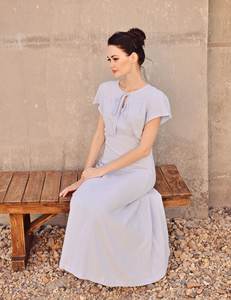 Robes maxi décontractées d'été et de printemps bohème personnalisées dans des robes de créateurs sans manches longues et portables pour des ensembles de fête d'anniversaire - Product Image 3