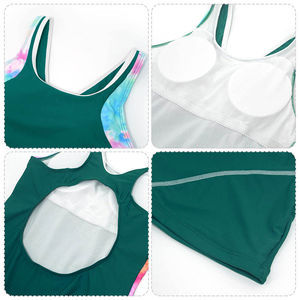 ชุดว่ายน้ำวันพีซแบบเต็มตัวสำหรับผู้หญิง ดีไซน์หรูหรา เซ็กซี่ ทรงกางเกงเอวยืด ลายพิมพ์ ระบายอากาศ แห้งเร็ว - Product Image 3