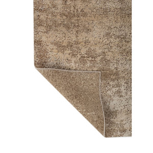 Entropy Ivory Hand Knotted Wool Silk <b>Rug</b> AKWS-3033 Rectangular Abstract Pattern for Home Hallway for Living Room Handmade <b>Rug</b> - Product Image 5