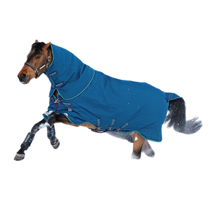 Manta para Caballo Impermeable de 600D, Transpirable, de Algodón y Polialgodón, Lavable a Máquina, Abrigada para Invierno, para Equitación - Product Image 1