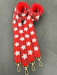 Handmade Beaded Cotton Strap Bag Stylish Crossbody Shoulder Replacement Purse Strap Embroidery Crafts Cross by glowin fashion - Product Image 4