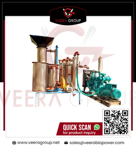 Máquina gasificadora de biomasa VEERA BIOPOWER Veera G100 de alta calidad, acero inoxidable de 100KW, certificado ISO9001 para energía renovable - Product Image 5