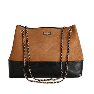 Bolso Mensajero Impermeable de Diseño para Mujer con Patrón de Rejilla de Diamantes, Dos Correas y Otro Forro para Oficina, Compras y Viajes - Product Image 5