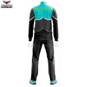 Chándal de sublimación para hombre de diseño personalizado al por mayor, chándal de sublimación para hombre de ajuste completo con logotipo personalizado de alta demanda a la moda - Product Image 5