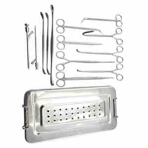Kit de Implantes Dentales de Acero Inoxidable de Alta Calidad de 19 Piezas, Instrumentos Quirúrgicos Dentales de Potencia Manual, MEDZORA SURGICAL CE - Product Image 2