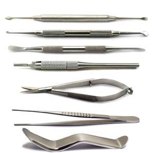 Kit de Instrumentos Quirúrgicos Dentales para Cirugía Oral Microquirúrgica, 7 Piezas, Elevador Perióstico, Retractor de Mejillas, Fórceps - Product Image 6