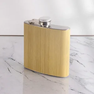 Flacone per Colonia Personalizzato in Acciaio e Bambù, Gadget Promozionale per Bevande - Product Image 2