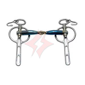 Boquilla acolchada suave con punta articulada de ranura Liverpool de hierro dulce de alta calidad, construcción de acero inoxidable y plata alemana - Product Image 1