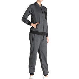 Survêtement personnalisé en velours d'hiver, ensembles de survêtement en velours côtelé 2 pièces pour femmes, survêtement de jogging en velours côtelé - Product Image 3