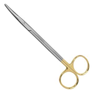 Ciseaux chirurgicaux d'acier inoxydable avec les lames droites pour le habillage médical de coupe et les procédures cliniques générales - Product Image 1