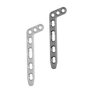 Instrumento quirúrgico ortopédico Bloqueo manual Radio distal dorsal Cabezal de placa en L 3 agujeros Acero inoxidable 316LVM Implantes de titanio - Product Image 3