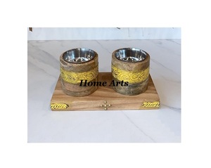 Standard Design <b>Wood</b> Mabkhar With Storage Box Superior Quality Bakhoor <b>Burner</b> <b>For</b> Hotel Decor Accessories - Product Image 2
