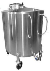 Réservoir de solution en acier inoxydable de grande capacité avec placage résistant à l'abrasion conception durable et stockage industriel à faible entretien - Product Image 2