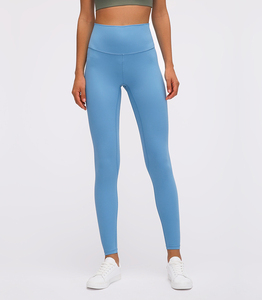 Leggings en Spandex pour femmes, longueur intégrale, taille élastique, tissu respirant, évacuation de l'humidité, séchage rapide, pantalon de yoga, fitness - Product Image 1