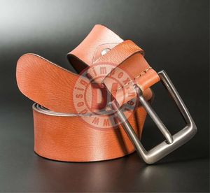 Cinturón de Vestir de Cuero Vacuno Genuino para Hombre, Diseño Nuevo, Hebilla de Hierro, Alta Resistencia, Ecológico, para Trabajo, Negocios, Casual - Product Image 6