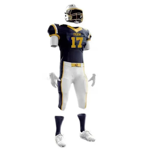 Uniforme de fútbol americano deportivo duradero, uniforme de fútbol americano de competición de liga premium - Product Image 4