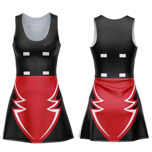 Uniforme de Netball Deportivo para Mujer con Diseño de Logotipo Personalizado, Reversible, Sin Costuras, de Secado Rápido, Ligero, Anti-UV, Impreso, Profesional, 100% - Product Image 5