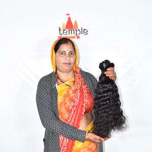 Paquet de cuticules alignées non traitées vente en gros extensions de cheveux indiens de couleur naturelle pour les femmes pas cher tressage cheveux noirs vietnamiens - Product Image 5