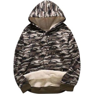100% algodón de gran tamaño patrón sólido de manga larga invierno Casual bajo MOQ básicos hombres sudaderas con capucha de Pakistán Streetwear - Product Image 4