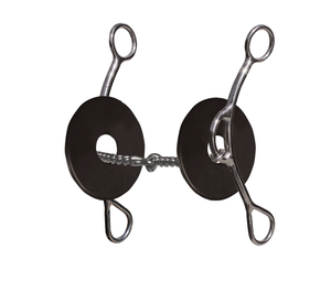 Embouchure de mors classique pour chevaux Carol Goostree Hackamore, en acier inoxydable, qualité supérieure, poli, lisse - Product Image 2